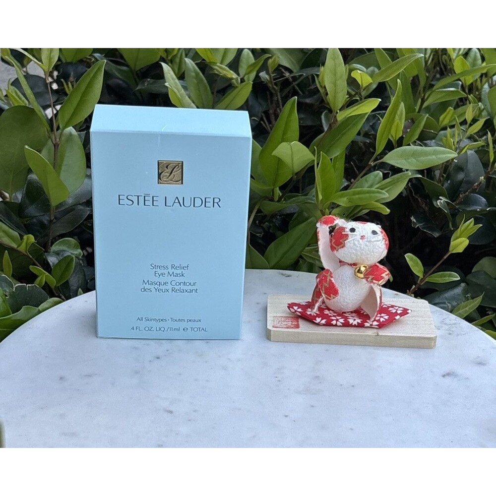 ESTEE LAUDER STRESS Relief Eye Mask .4oz 11 ml New 10 MASKS In Box